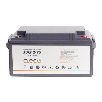 Гелевый аккумулятор JDG-12-75