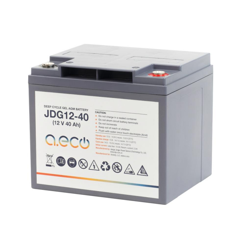 Гелевый аккумулятор JDG-12-40
