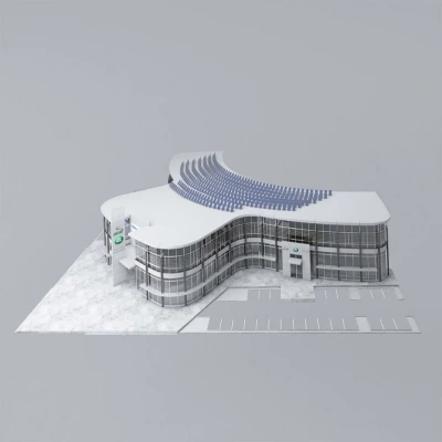 Сетевая Солнечная Электростанция 150 кВт