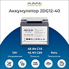 Гелевый аккумулятор JDG-12-40