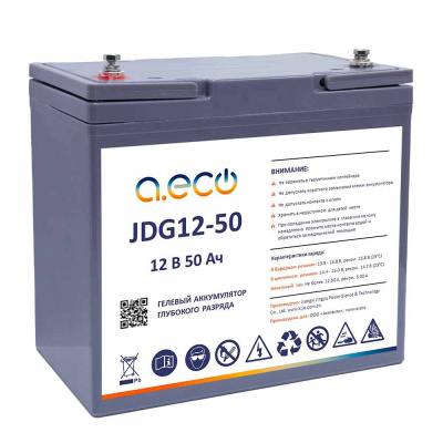 Гелевый аккумулятор JDG-12-50